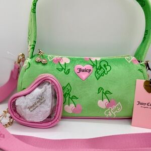 Juicy Couture Retro Cherry Gelato Green Handbag